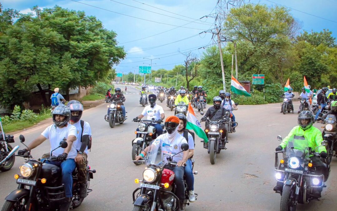 CGC Jhanjeri Campus organized Freedom Ride 2024 Ignites Punjab with Spirit of Freedom and Empowerment
