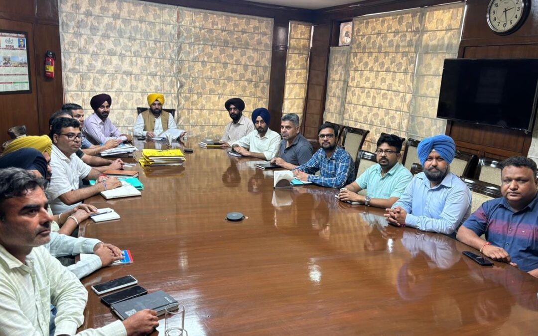 Power Minister Harbhajan Singh ETO Reviews Inspections Conducted by Technical Audit and Inspection Wing