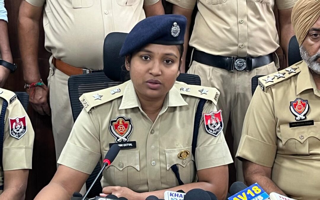 PUNJAB POLICE SOLVES THEFT AT KHANNA’S SHIVPURI TEMPLE WITHIN A WEEK; FOUR HELD WITH 3.6KG STOLEN SILVER