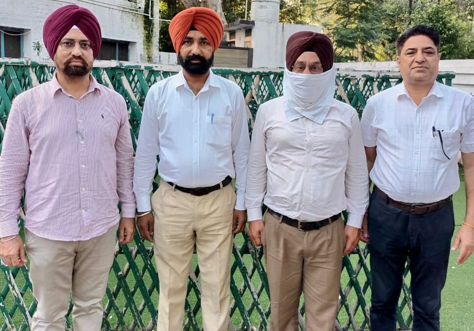 ਭ੍ਰਿਸ਼ਟਾਚਾਰ ਦੇ ਕੇਸ ਵਿੱਚ ਭਗੌੜਾ ਫੂਡ ਸਪਲਾਈ ਅਫ਼ਸਰ ਵਿਜੀਲੈਂਸ ਵੱਲੋਂ ਗ੍ਰਿਫ਼ਤਾਰ