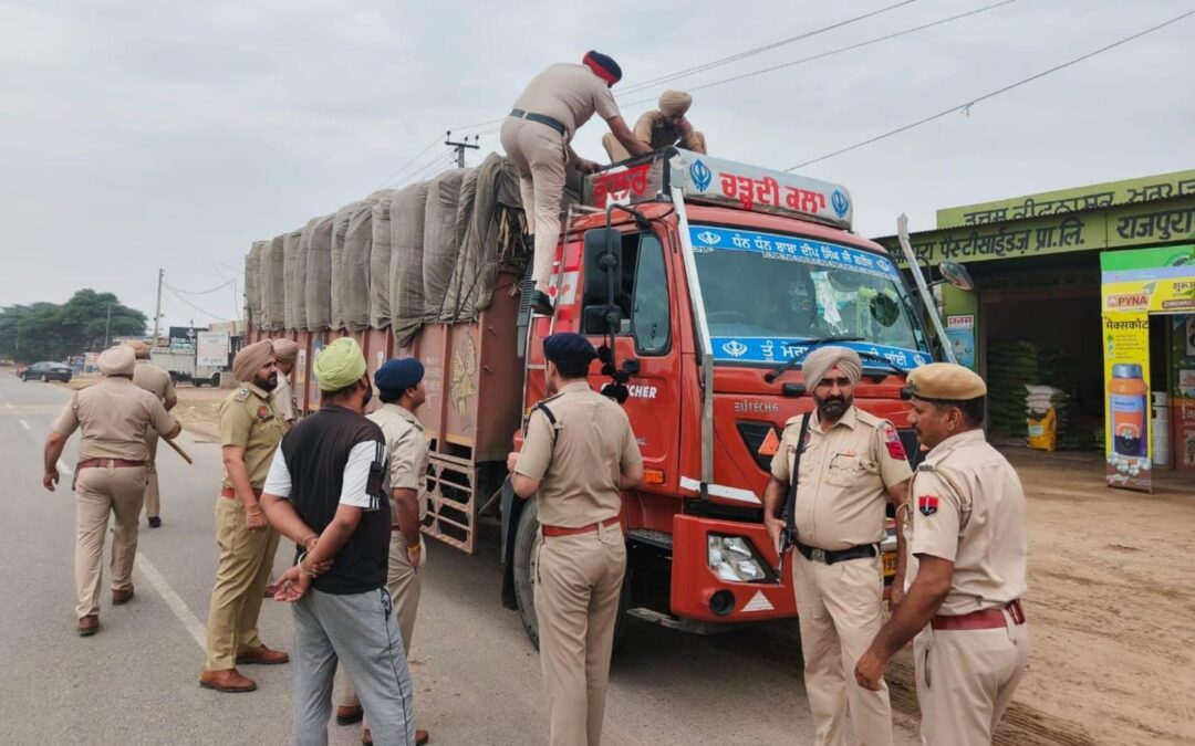 Ops-seal-vii-punjab-police-intensifies-security-ahead-of-i-day-91-entry-exit-points-of-10-border-districts-sealed-to-check-drug-trafficking-liquor-smuggling