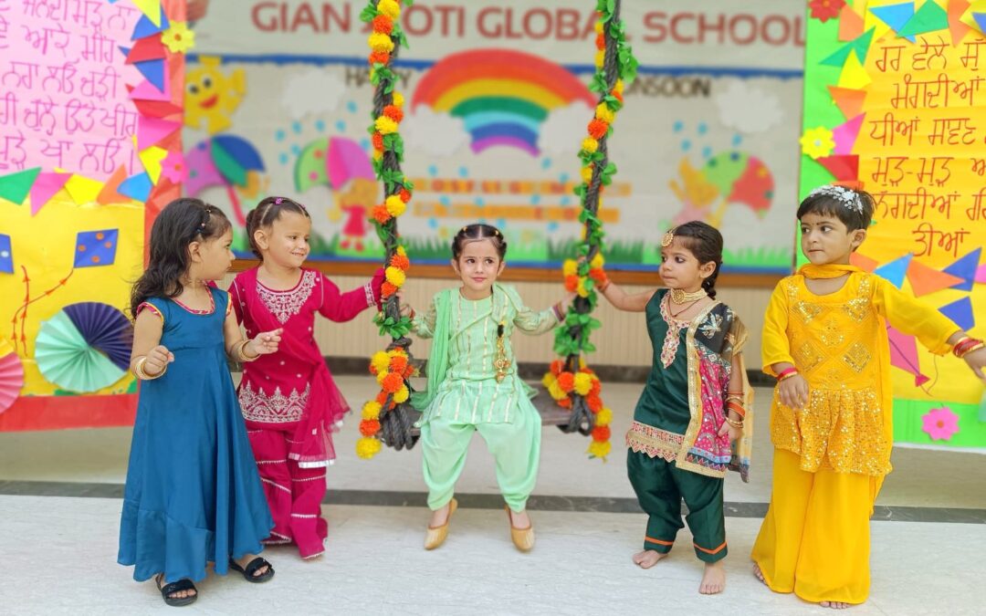 Teej Celebrated at Gian Jyoti Global School