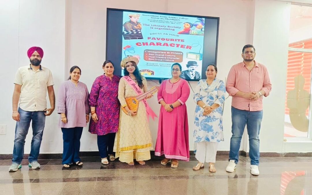 Unleashing Imagination: Students Stepped into the Shoes of Their Favourite Characters at GHSC-10