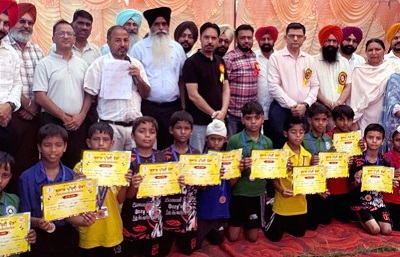 ਬਲਾਕ ਪੱਧਰੀ ਖੇਡਾਂ: 100 ਮੀਟਰ ਦੌੜ ਵਿੱਚ ਪਵਨ ਕੁਮਾਰ ਤੇ ਕਿਰਨ ਅੱਵਲ ਰਹੇ
