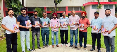 ਚਨਾਲੋਂ ਵਿਸ਼ਾਲ ਭਗਵਤੀ ਜਾਗਰਣ ਦਾ ਪੋਸਟਰ ਕੌਸਲ ਪ੍ਰਧਾਨ ਜੀਤੀ ਪਡਿਆਲਾ ਨੇ ਜਾਰੀ ਕੀਤਾ