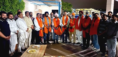ਜੀਤੀ ਪਡਿਆਲਾ ਨੇ ਪੱਲਣਪੁਰ ਦੀ ਸਰਪੰਚ ਤੇ ਪੰਚਾਂ ਦਾ ਕੀਤਾ ਸਨਮਾਨ