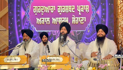 गुरुद्वारा गुरशब्द प्रकाश अकाल आश्रम, सोहाना का वार्षिक गुरमति कार्यक्रम मीठी यादों के साथ संपन्न हुआ