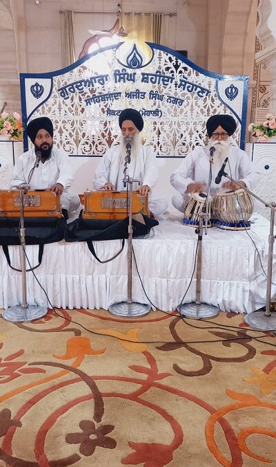 ਗੁ ਸਿੰਘ ਸ਼ਹੀਦਾਂ ਸੋਹਾਣਾ ਵਿਖੇ ਧੰਨ ਧੰਨ ਸ੍ਰੀ ਗੁਰੂ ਗ੍ਰੰਥ ਸਾਹਿਬ ਜੀ ਦਾ ਗੁਰਤਾ ਗੁਰਗੱਦੀ ਪੁਰਬ ਬੜੀ ਸ਼ਰਧਾ ਭਾਵਨਾ ਨਾਲ ਮਨਾਇਆ ਗਿਆ