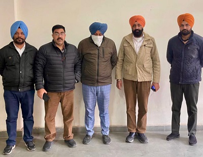 Vigilance Bureau arrests Patwari taking Rs 20,000 bribe