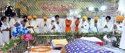 ਗੁਰਦੁਆਰਾ ਸ਼ਹੀਦ ਬਾਬਾ ਬੋਤਾ ਸਿੰਘ, ਸ਼ਹੀਦ ਬਾਬਾ ਗਰਜਾ ਸਿੰਘ ਦੀ ਨਵੀਂ ਇਮਾਰਤ ਦਾ ਉਦਘਾਟਨ