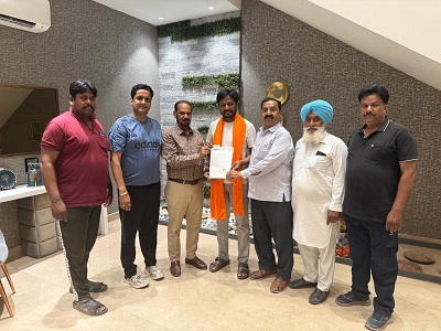 ਸਿਵ ਵਰਮਾ ਕੁਰਾਲੀ ਨੂੰ ਜਿਲ੍ਹਾ ਕਾਂਗਰਸ ਕਮੇਟੀ ਮੋਹਾਲੀ ਦਾ ਵਾਈਸ ਪ੍ਰਧਾਨ ਨਿਯੁਕਤ