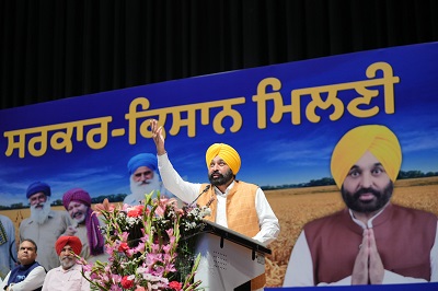 AAP government stands with farmers and will continue to fight for farmers’ issues: Chief Minister Mann