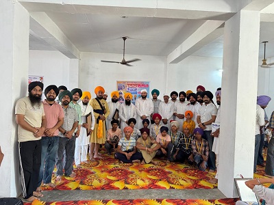 ਪਿੰਡ ਗੁੰਨੋ ਮਾਜਰਾ ਵੱਲੋ ਗੁਰੂਦੁਆਰਾ ਪ੍ਰਬੰਧਕ ਕਮੇਟੀ ਅਤੇ ਨੌਜਵਾਨ ਸਭਾ ਦੇ ਸਹਿਯੋਗ ਨਾਲ ਵਿਸਾਖੀ ਦਿਹਾੜਾ ਮਨਾਇਆ