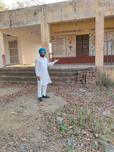 ਪੰਜਾਬ ਵਿੱਚ ਆਮ ਆਦਮੀ ਪਾਰਟੀ ਦੀ ਸਰਕਾਰ ਹੌਂਦ ਵਿੱਚ ਆਈ ਹੈ, ਉਦੋਂ ਤੋਂ ਹੀ ਇਹ  ਪ੍ਰਾਇਮਰੀ ਸਕੂਲ ਬੰਦ ਪਿਆ :ਜੀਤੀ ਪਡਿਆਲਾ