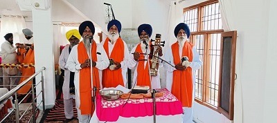ਮੋਹਾਲੀ ਜ਼ਿਲੇ ਦੇ ਪਿੰਡ ਕਸੌਲੀ ਵਿਖੇ ਖਾਲਸਾ ਸਾਜਨਾ ਦਿਵਸ ਸਬੰਧੀ ਗੁਰਦੁਆਰਾ ਸਾਹਿਬ ਵਿਖੇ ਧਾਰਮਿਕ ਸਮਾਗਮ ਕਰਵਾਇਆ ਗਿਆ