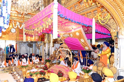 ਸ੍ਰੀ ਗੁਰੂ ਹਰਿਗੋਬਿੰਦ ਸਾਹਿਬ ਦੇ ਗੁਰਗੱਦੀ ਦਿਵਸ ਮੌਕੇ ਸ੍ਰੀ ਅਕਾਲ ਤਖ਼ਤ ਸਾਹਿਬ ਵਿਖੇ ਸਮਾਗਮ
