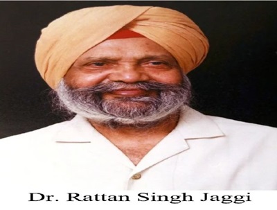EM BAINS MOURNS PASSING OF PADMA SHRI AWARDEE DR. RATTAN SINGH JAGGI