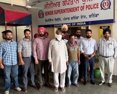 Vigilance Bureau nabs ANTF ASI, his driver red handed taking Rs 1,05,000 bribe