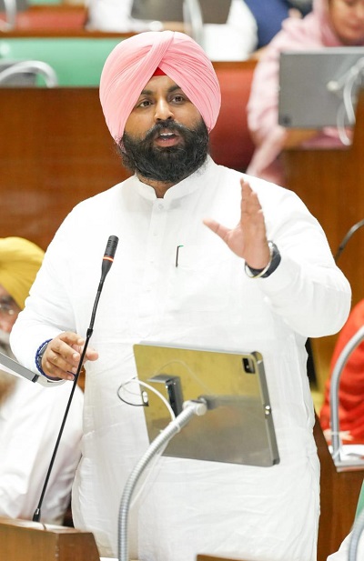 Punjab’s Irrigation Network Neglected for Decades, CM Mann led Govt Increases Canal Water Usage from 22% to 60%, says Bains