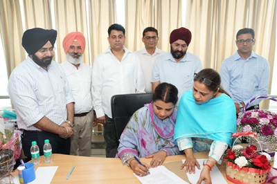GUNJIT RUCHI BAWA ASSUMES OFFICE AS VICE CHAIRPERSON OF CHILD RIGHTS PROTECTION COMMISSION