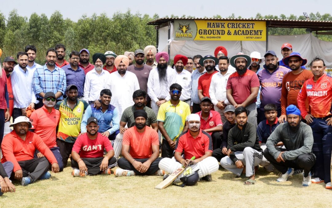 पंजाब मंडी बोर्ड की क्रिकेट टीम ने प्रैक्टिस मैच में दिखाया जौहर