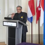 CEC Gyanesh Kumar holds bilateral meetings with Heads of Election Management Bodies on the sidelines of the International IDEA conference in Stockholm, Sweden