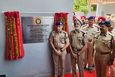 YUDH NASHIAN VIRUDH: ULTRA-MODERN ANTF RANGE OFFICE INAUGURATED IN PATIALA