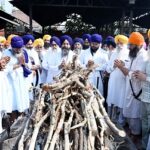 ਸ਼੍ਰੋਮਣੀ ਕਮੇਟੀ ਮੈਂਬਰ ਭਾਈ ਰਾਮ ਸਿੰਘ ਦੇ ਅੰਤਿਮ ਸੰਸਕਾਰ ਮੌਕੇ ਪੁੱਜੀਆਂ ਪੰਥਕ ਸ਼ਖ਼ਸੀਅਤਾਂ