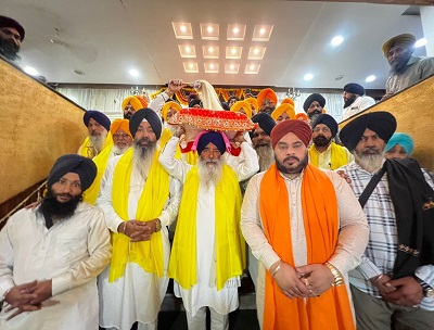 ਅਸਾਮ ਤੋ ਆਰੰਭ ਹੋਇਆ ਸ਼ਹੀਦੀ ਨਗਰ ਕੀਰਤਨ ਇੰਦੌਰ ਮੱਧ ਪ੍ਰਦੇਸ਼ ਤੋਂ ਅਗਲੇ ਪੜਾਅ ਕੋਟਾ ਰਾਜਿਸਥਾਨ ਲਈ ਰਵਾਨਾ