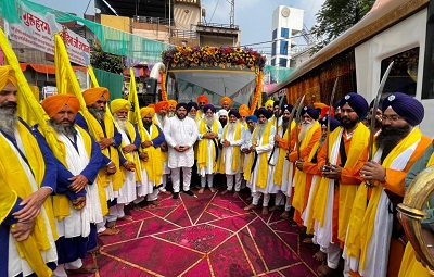 ਅਸਾਮ ਤੋ ਆਰੰਭ ਹੋਇਆ ਸ਼ਹੀਦੀ ਨਗਰ ਕੀਰਤਨ ਗੁਰਦੁਆਰਾ ਪਿੱਪਲੀਆ ਰਾਓ ਇੰਦੌਰ ਤੋਂ ਗੁਰਦੁਆਰਾ ਇਮਲੀ ਸਾਹਿਬ ਇੰਦੌਰ ਲਈ ਰਵਾਨਾ