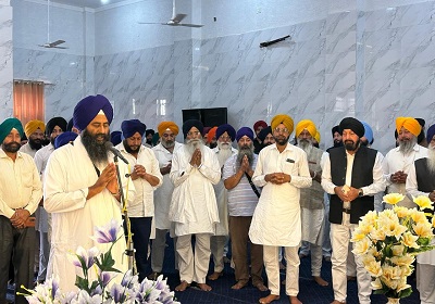 -ਸ਼ਹੀਦੀ ਸ਼ਤਾਬਦੀ ਸਬੰਧੀ ਮਟਨ ਕਸ਼ਮੀਰ ਤੋਂ ਨਗਰ ਕੀਰਤਨ ਸਜਾਉਣ ਸਬੰਧੀ ਭਲਕੇ ਜੰਮੂ ਕਸ਼ਮੀਰ ਦੇ ਗਵਰਨਰ ਨਾਲ ਕਰਾਂਗੇ ਮੁਲਾਕਾਤ- ਐਡਵੋਕੇਟ ਧਾਮੀ