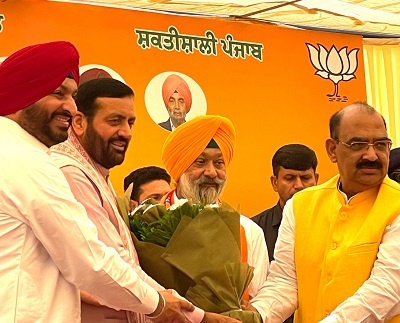 Akali leader Jagdeep Singh Cheema joins BJP