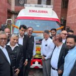 MP Manish Tewari dedicates an ambulance from his MPLAD funds to District and Sessions Courts