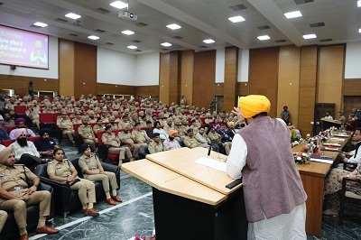 पंजाब में पहली बार पुलिस कर्मियों की संख्या एक लाख के पार होगी – मुख्यमंत्री