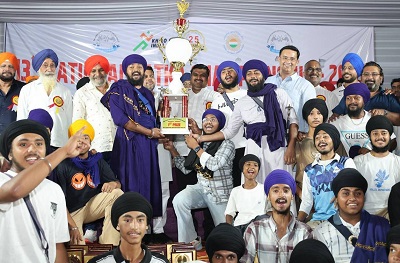 Punjab Gatkabaz emerge national champions, Chhattisgarh players win hearts as runners-up in 13th national Gatka championship