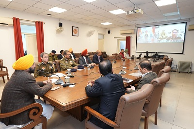 Chief Minister Bhagwant Singh Mann holds meeting with all Police Commissioners, SSPs and senior officers to discuss key law and order issues
