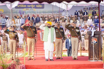 ਸੂਬੇ ਦੀ ਸੁਰੱਖਿਆ ਤੇ ਸ਼ਾਂਤੀ ਲਈ ਸਰਕਾਰ ਵਚਨਬੱਧ, ਪੁਲਿਸ ਨੂੰ ਆਧੁਨਿਕ ਬਣਾਉਣ ਲਈ 1100 ਕਰੋੜ ਰੁਪਏ ਖਰਚੇ ਜਾਣਗੇ-ਭਗਵੰਤ ਸਿੰਘ ਮਾਨ